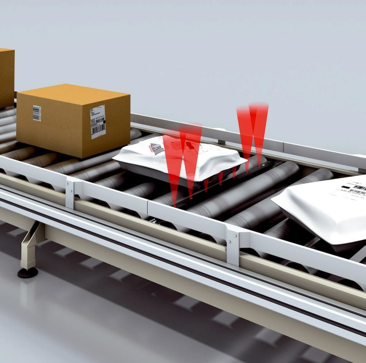 输送设备上的前沿检测