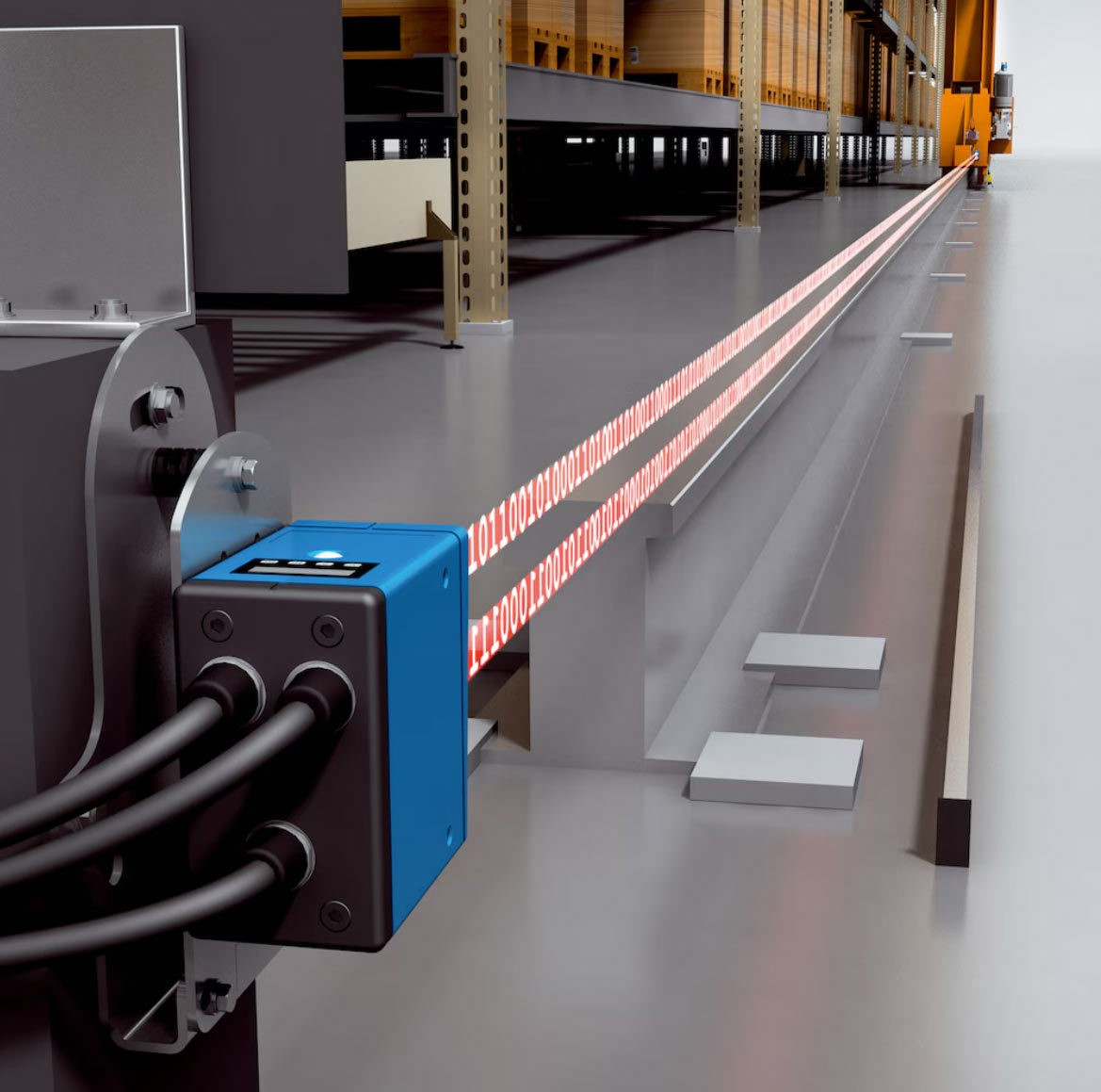 存储和检索系统的无线数据传输